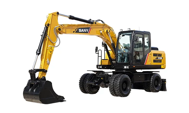 Колесный экскаватор Sany SY155W